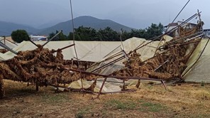 Σοβαρές ζημιές προκάλεσε το πέρασμα της κακοκαιρίας από την περιοχή της Ελασσόνας