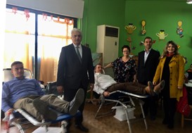 K. Kολλάτος: Ο Δήμος Τεμπών στηρίζει τις εθελοντικές αιμοδοσίες 