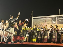 O Kώστας Κολλάτος στο 6ο Διεθνές Φεστιβάλ Παραδοσιακών Χορών "Κοιλάδα των Τεμπών"