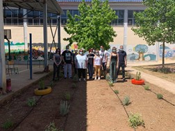 Εθελοντές φύτευσαν αρωματικά φυτά σε δημοτικά σχολεία των Φαρσάλων 