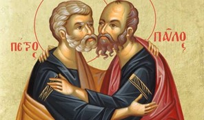 Η διπλή γιορτή των Αποστόλων Πέτρου και Παύλου σήμερα