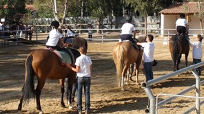 Ενημέρωση για πρόγραμμα θεραπευτικής ιππασίας και σχολής εκμάθησης Ιππασίας