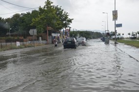 Η Λάρισα στο έλεος της κακοκαιρίας