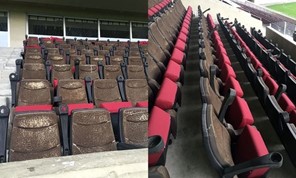 Επιδιορθώνονται τα φθαρμένα καθίσματα των VIP στο ARENA