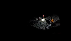 Το βίντεο του απεγκλωβισμού των ορειβατών στον Όλυμπο