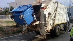 Mόλις βελτιωθεί ο καιρός η αποκομιδή απορριμμάτων στη Λάρισα