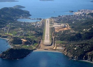 Υποψήφιο στα θεαματικότερα το αεροδρόμιο Σκιάθου