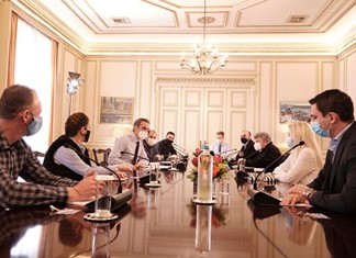 Ένας θεσσαλός της εστίασης στο μέγαρο Μαξίμου