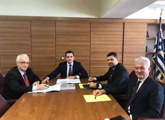 Συνάντηση Σκρέκα με τον Διευθύνοντα της ΔΕΗ για το Φράγμα Μεσοχώρας