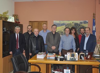 Επιμελητήριο Λάρισας: Περιοδεία στα Φάρσαλα από τον συνδυασμό Ζάρκου