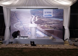 Στην αυλή του μουσείου Τσιτσάνη η ομιλία Μητσοτάκη