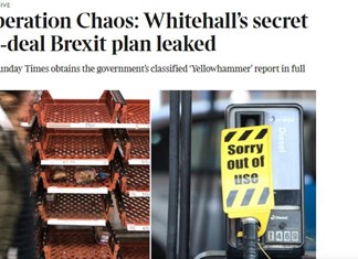 Επίσημα έγγραφα για το χάος τoυ Brexit