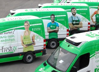Διανομές και στη Θεσσαλία άρχισε το e-fresh.gr