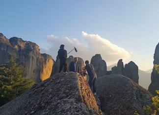 Κυνηγοί κινηματογραφικών τόπων στα Μετέωρα