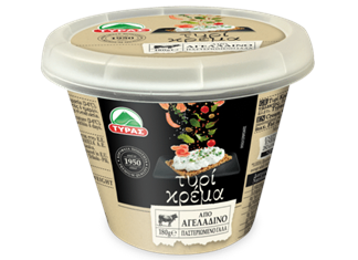H ΤΥΡΑΣ παρουσίασε στην Food Expo το νέο τυρί - κρέμα  