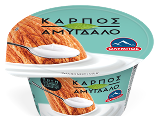 Το πρώτο Ελληνικό γιαούρτι αμυγδάλου από την Όλυμπος