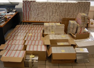 "Βροχή" οι κατασχέσεις λαθραίων τσιγάρων στο τελωνείο Βόλου