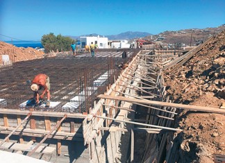 Λαρισαίος μπετατζής στη Μύκονο