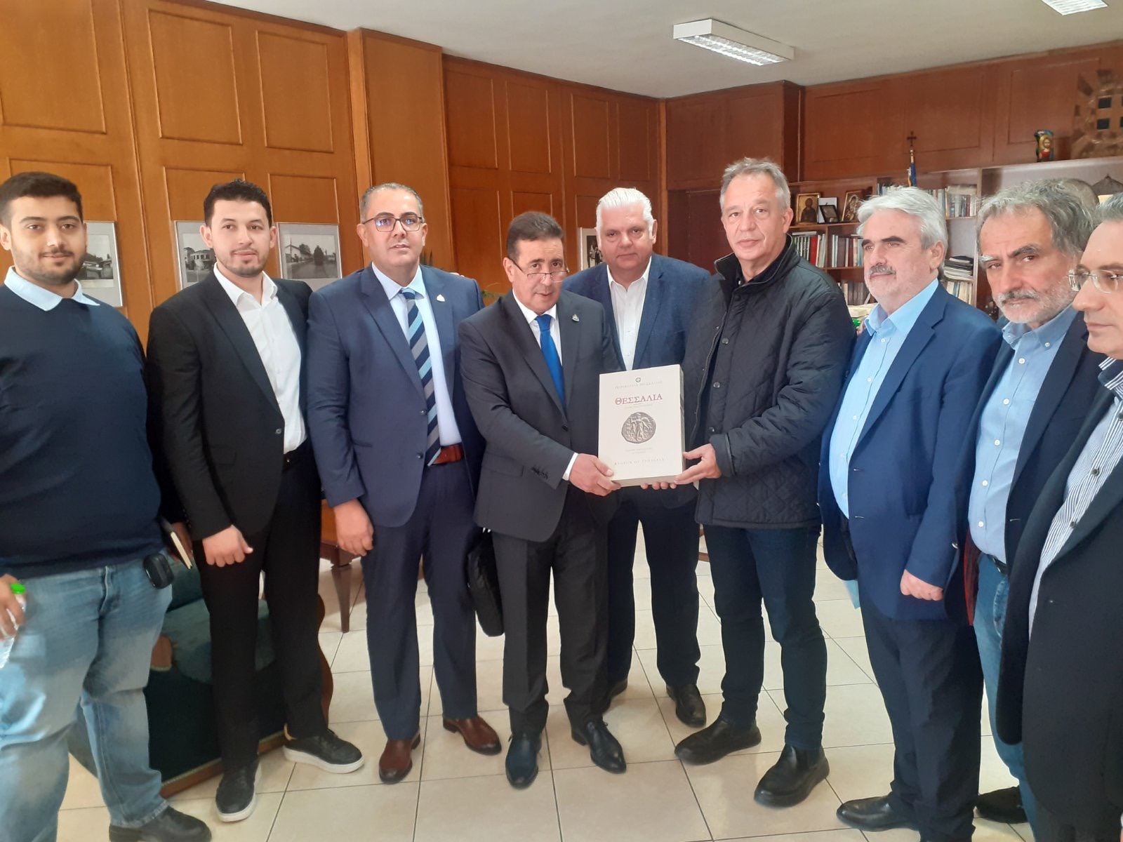 Λίβυοι επιχειρηματίες επισκέφτηκαν τα Τρίκαλα