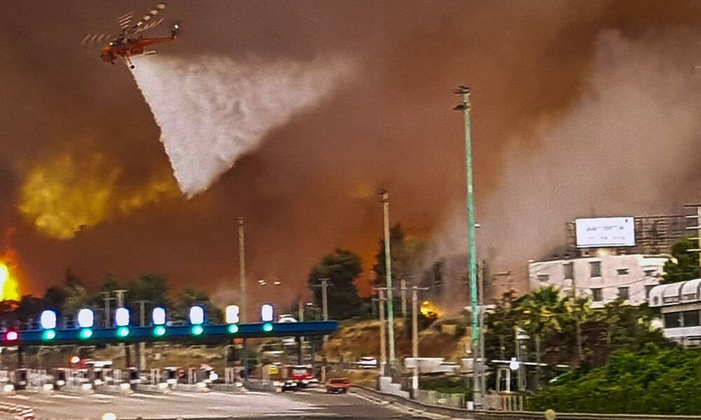Σε πύρινη πολιορκία έξι περιφέρειες της χώρας