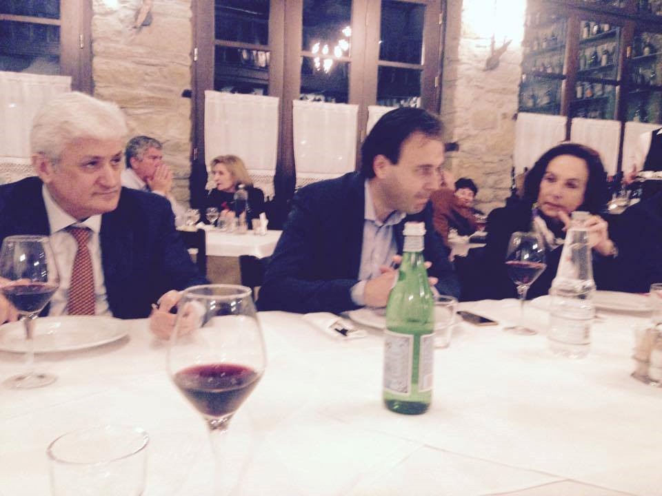 Το δείπνο προς τιμήν Μόντι - Διαμαντοπούλου στα Τρίκαλα (φωτογραφίες)