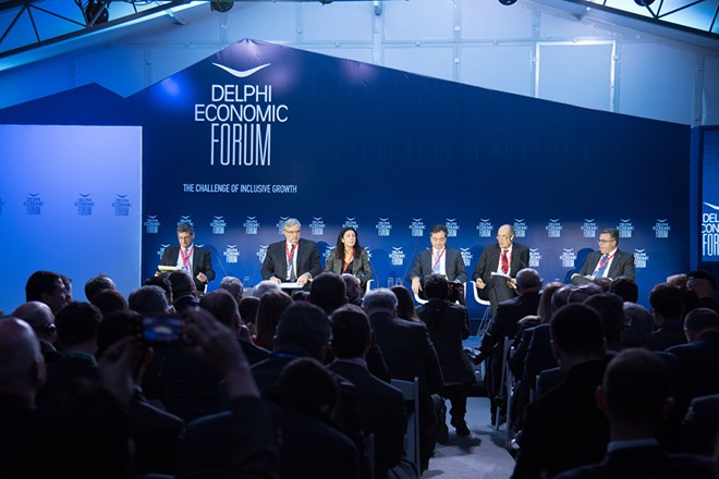 Δελφοί: Όλοι οι τραπεζίτες επί σκηνής