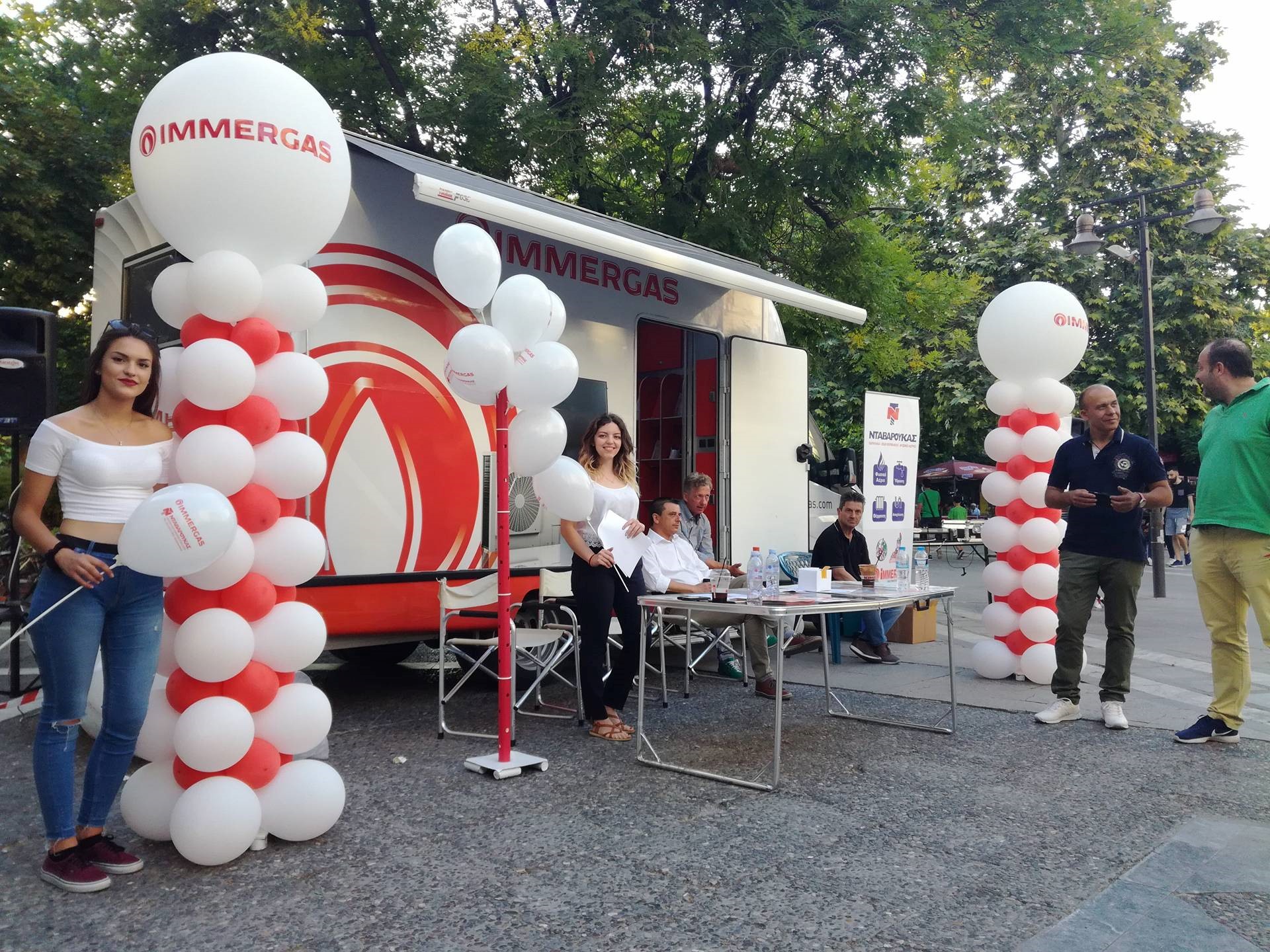 Επίδειξη της Immergas στην κεντρική πλατεία της Λάρισας