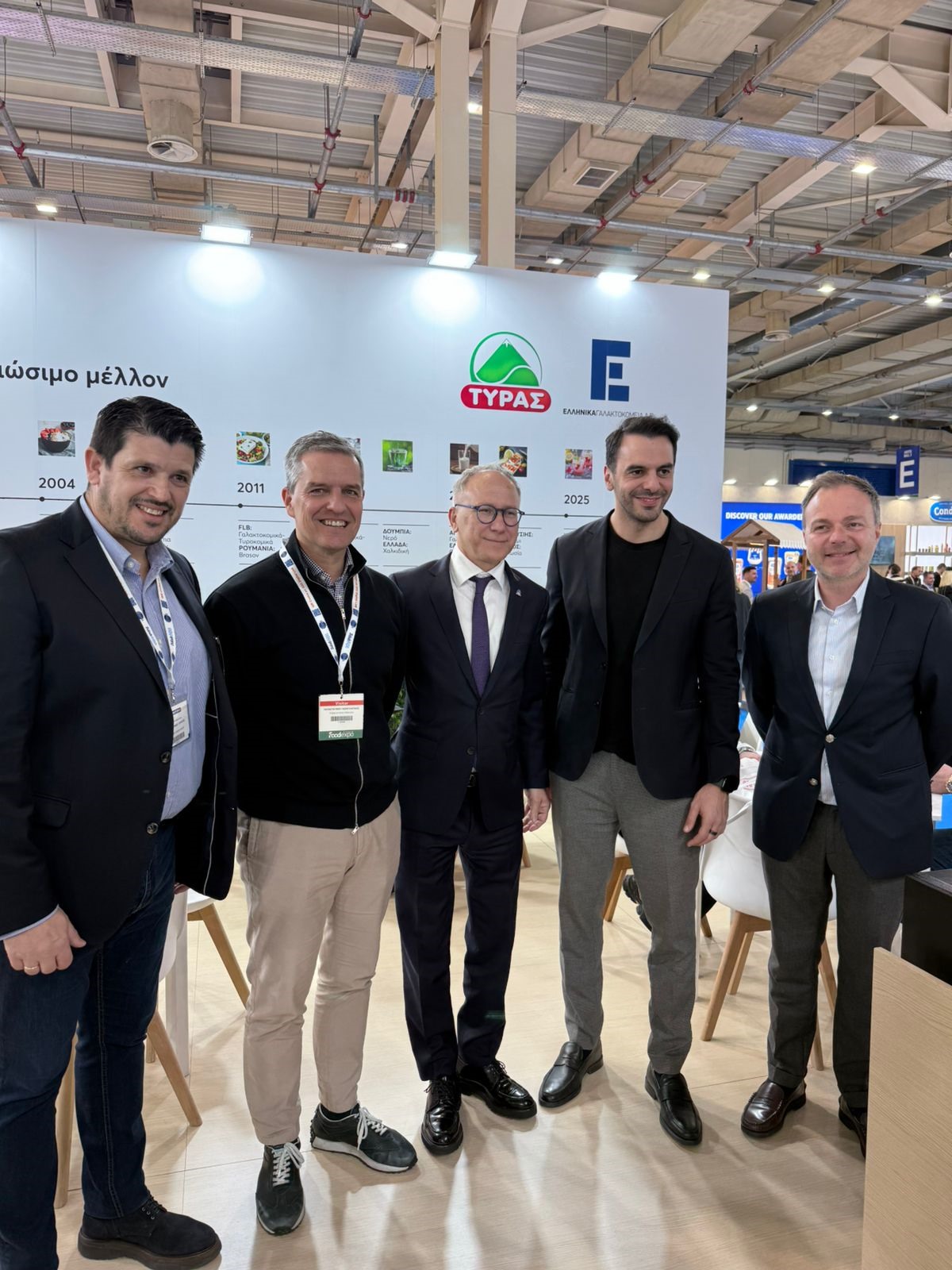 Πολυκοσμία, συμφωνίες, και …μουσαφιραίοι για την ΤΥΡΑΣ στην Food Expo