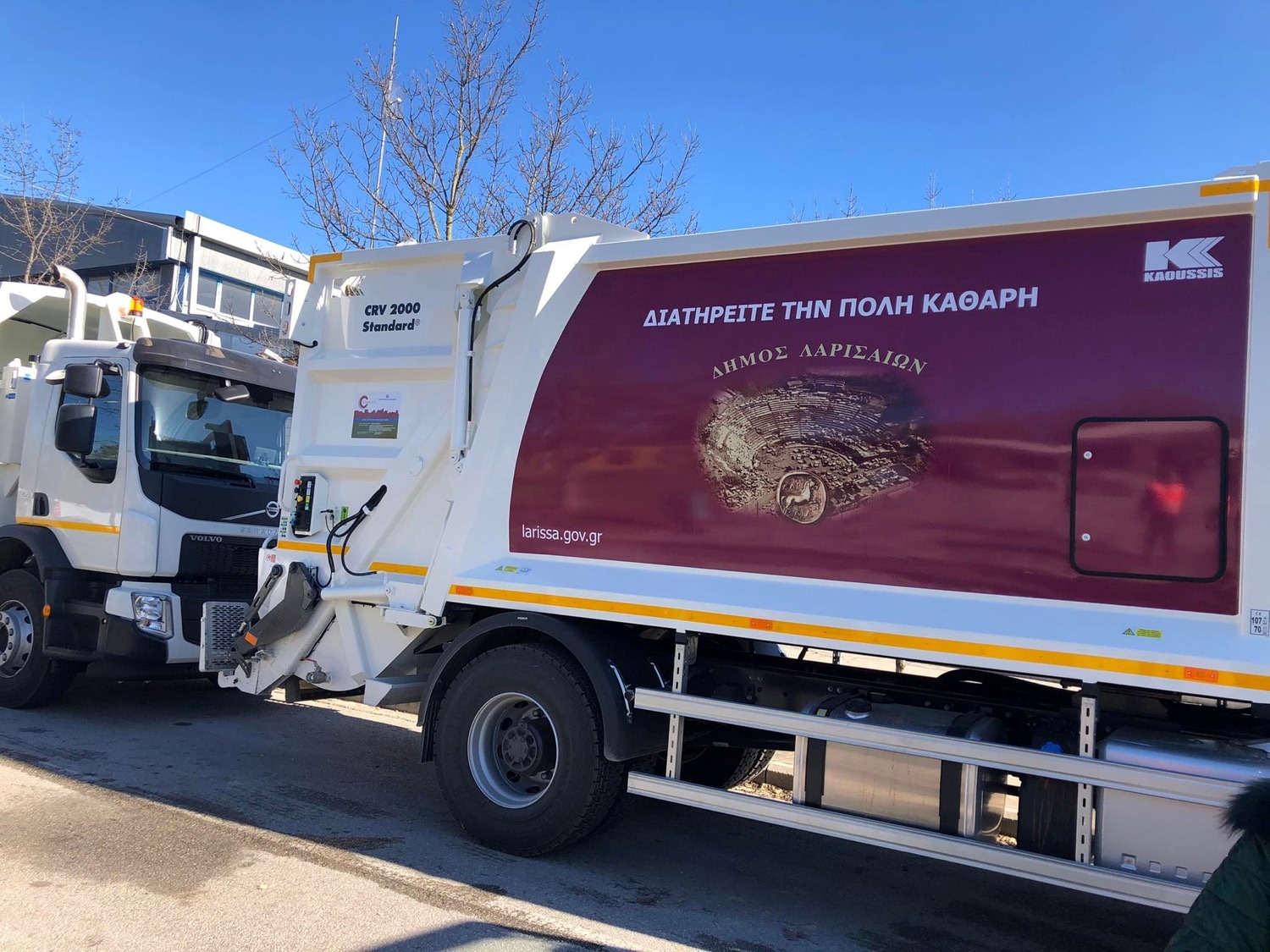 Τεχνολογία GPS στα οχήματα του Δήμου Λαρισαίων