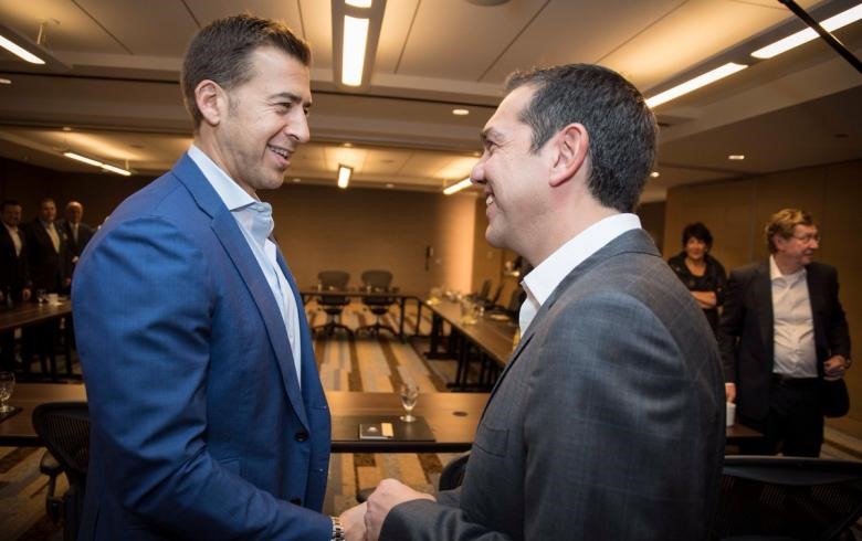 Συνάντηση Τσίπρα με ομογενείς επιχειρηματίες στο Σικάγο