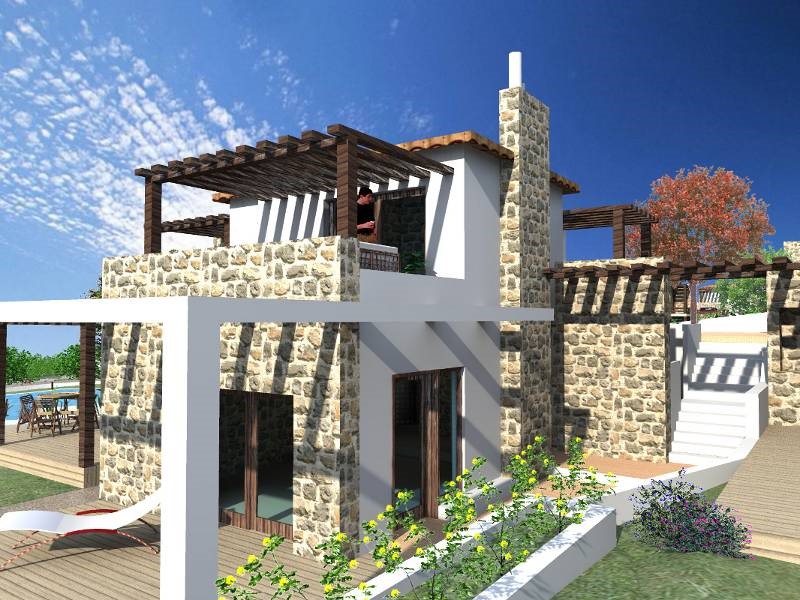 Aύξηση της κατασκευής νέων εξοχικών κατοικιών