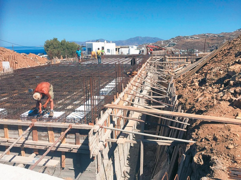 Λαρισαίος μπετατζής στη Μύκονο