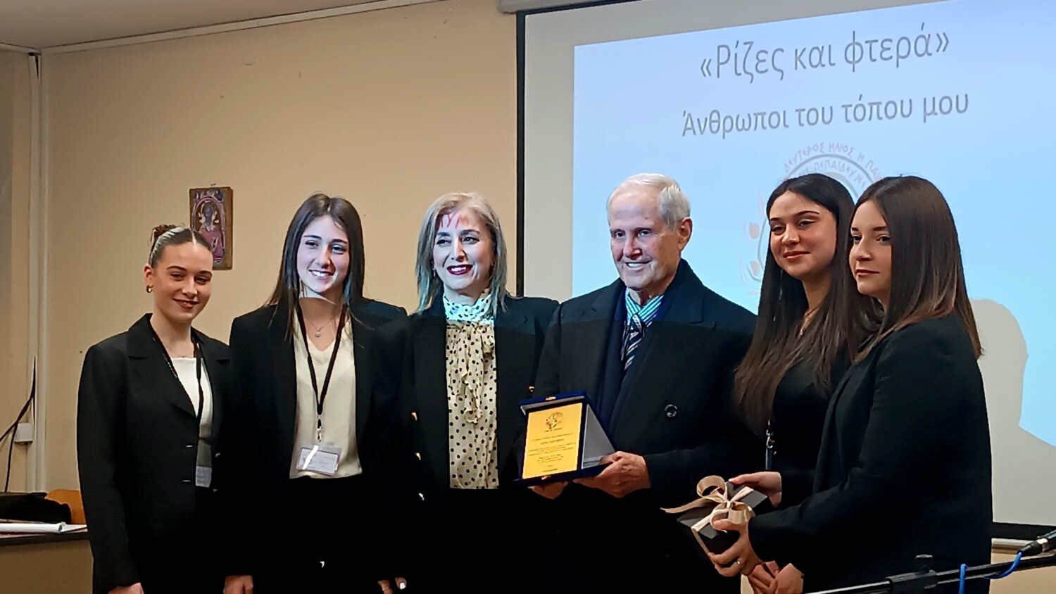 Συκούριο: Μια εκδήλωση στο γυμνάσιο με ομιλητή τον Ελευθέριο Σαϊτη της INTERCOMM FOODS S.A. 