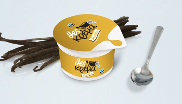 Κρέμα με γεύση βανίλια από το ΘΕΣγάλα