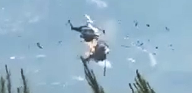 Δύο νεκροί από τη σύγκρουση των ελικοπτέρων