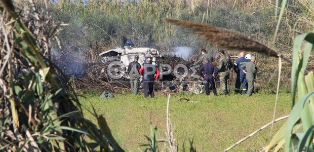 Καλαμάτα: Πτώση εκπαιδευτικού πολεμικού αεροσκάφους Τ-2 