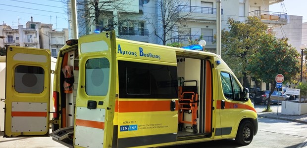 Tραυματισμός μοτοσικλετιστή στο δρόμο Βόλου - Λάρισας 
