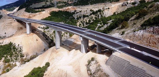 Στο 95% η πρόοδος των έργων στο τμήμα Καλαμπάκα-Εγνατία