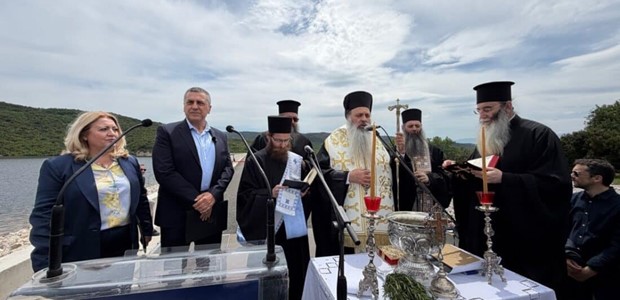 Eγκαινιάστηκε το Φράγμα Ληθαίου 