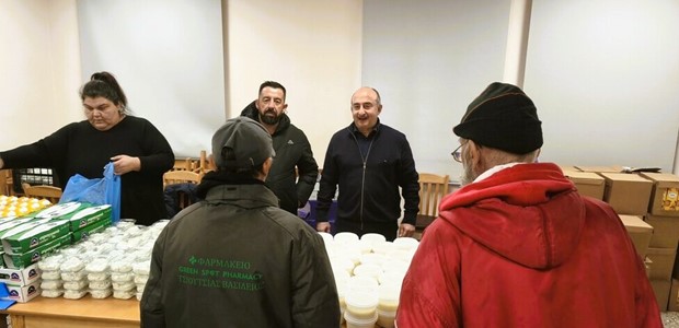 Διένειμε 880 μερίδες φαγητού σε 220 δικαιούχους