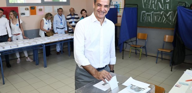 Ευρωεκλογές 2024: Ψήφισε ο Κυριάκος Μητσοτάκης 