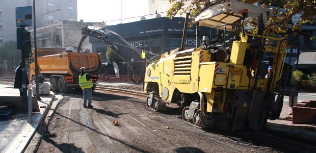 Αρχίζουν τα έργα ανακατασκευής στην οδό Κενταύρων