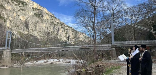 Στην κατεστραμμένη Αγ. Παρασκευή ο Αγιασμός των υδάτων