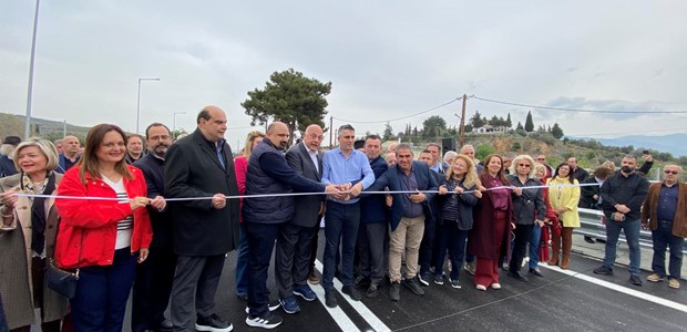 Στην κυκλοφορία η γέφυρα στο Αλυγαρόρεμα