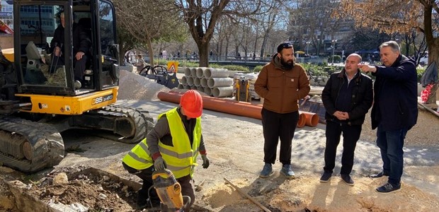 Αντιπλημμυρικά έργα της ΔΕΥΑΤ για τα όμβρια ύδατα 
