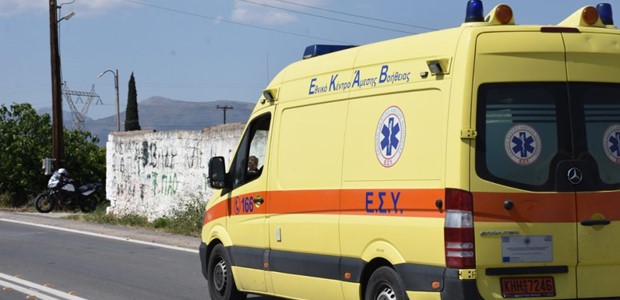 Λάρισα: Πτώση άνδρα από τον δεύτερο όροφο πολυκατοικίας
