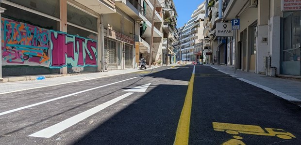 Εργασίες σε νέο τμήμα της Ταγματάρχου Βελισσαρίου 