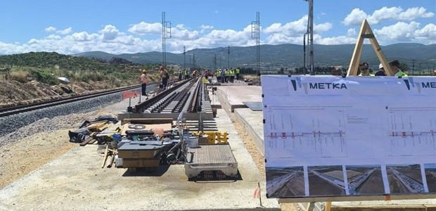 Αυτοψία Κυρανάκη στα έργα του σιδηροδρόμου