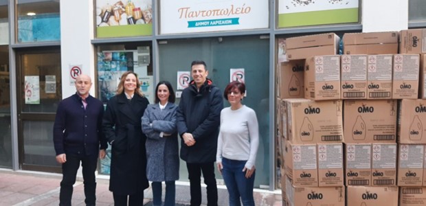 Το Fashion City Outlet στήριξε δομές και οικογένειες της Λάρισας την περίοδο των γιορτών