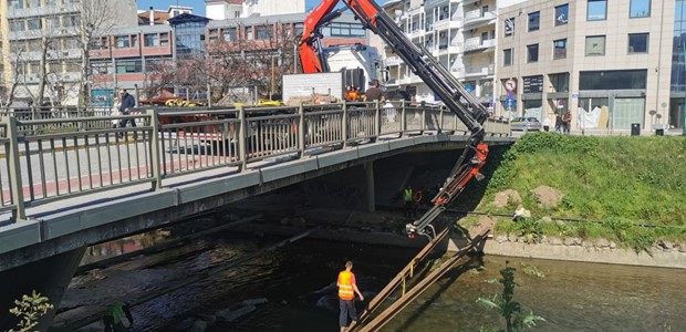 Ξεκίνησε η ανακατασκευή των γεφυρών των Τρικάλων
